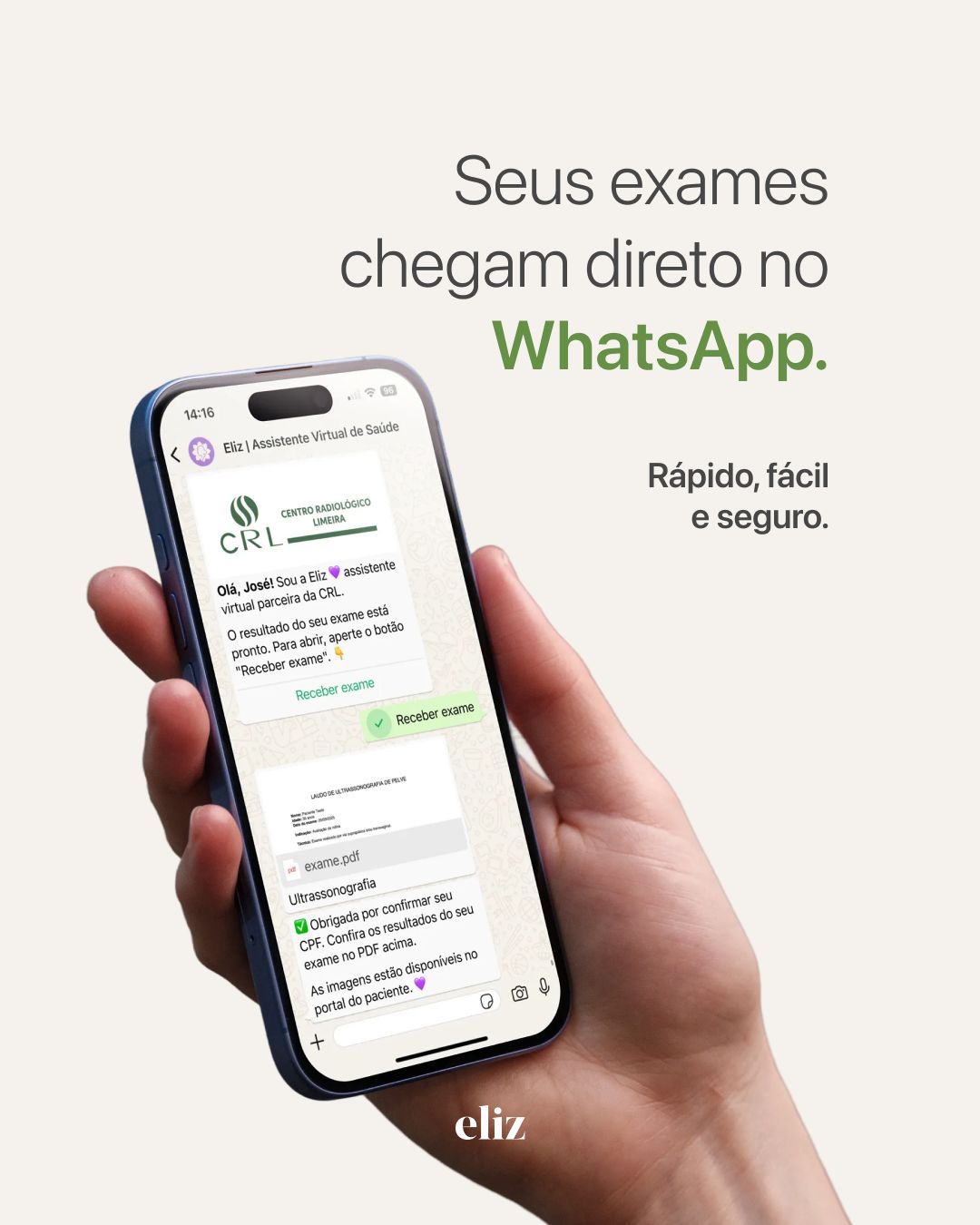 Funcionalidades da ELIZ